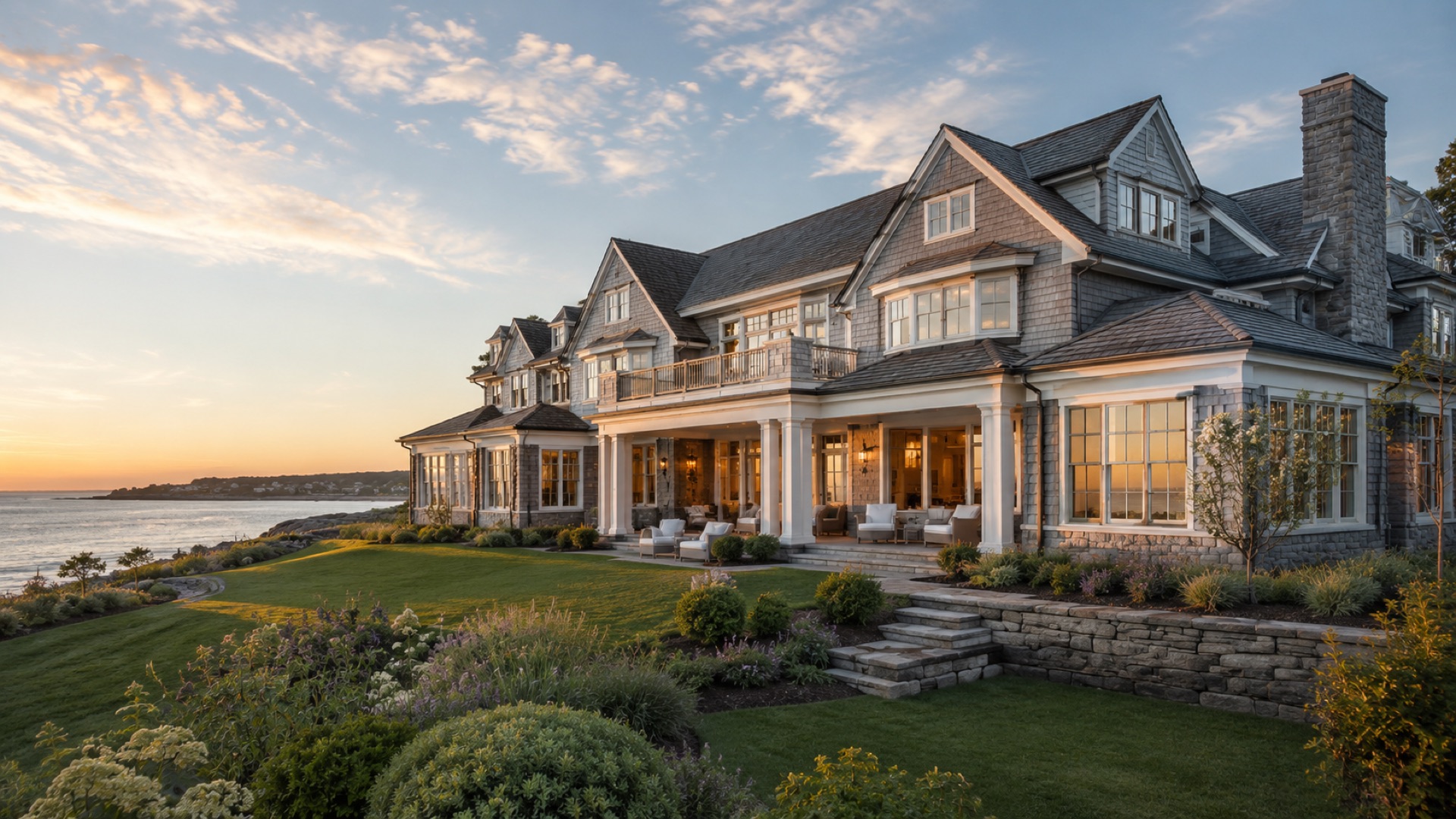 Finished luxury custom home